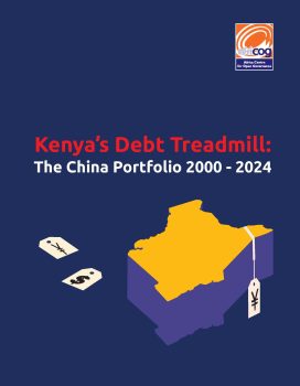 Kenya's Debt Treadmill: The China Portfolio 2000-2024